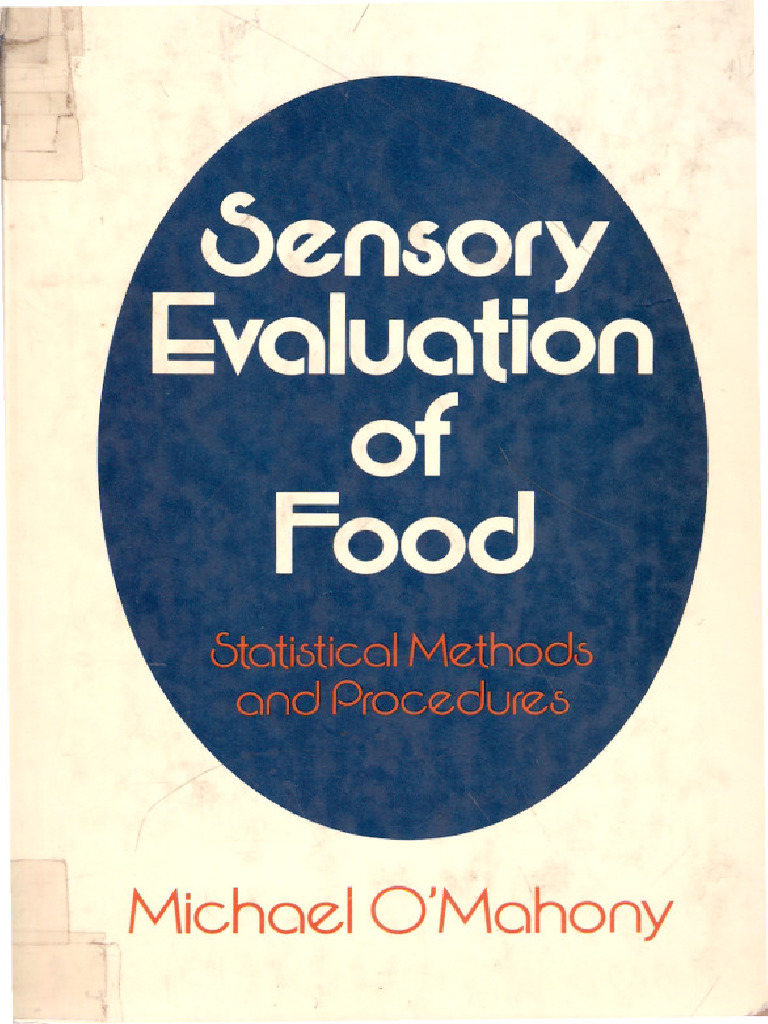 Sensory Evaluation of Food | PDF