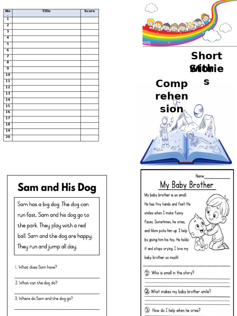 Reading Comprehension Tracker From Different Sources | PDF
