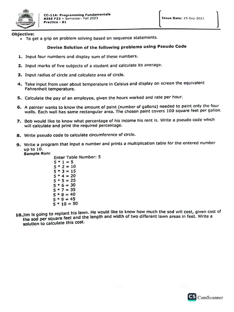 PF Practice Files 1 To 18 | PDF