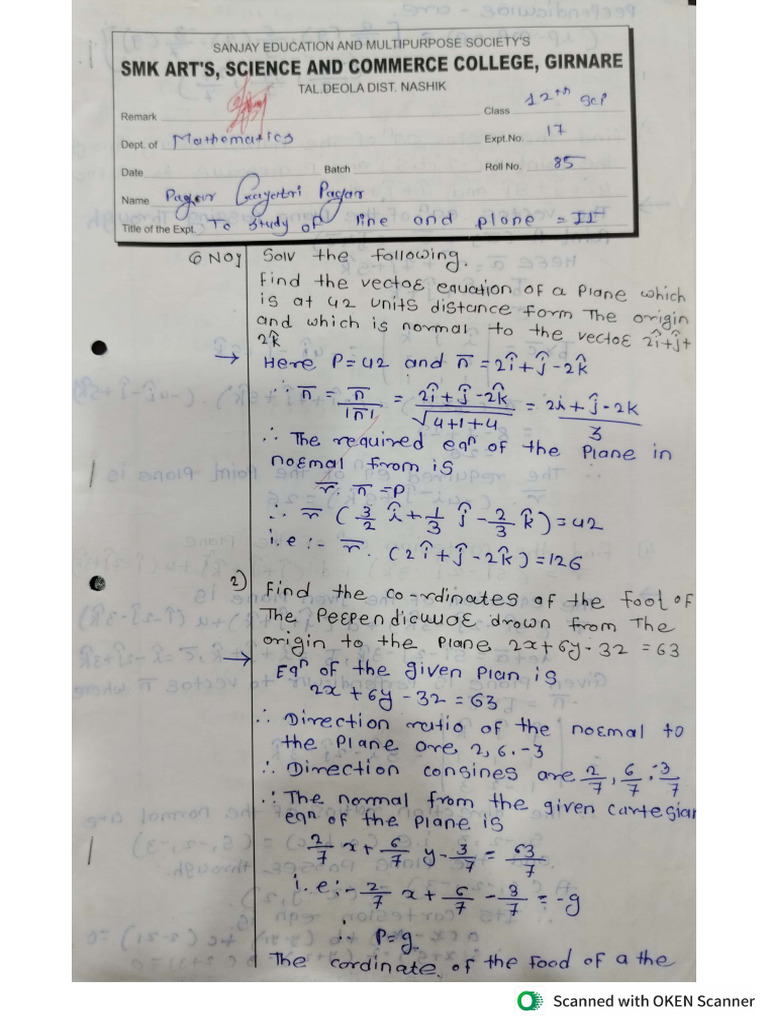 Mathematics Practical NO 17 | PDF