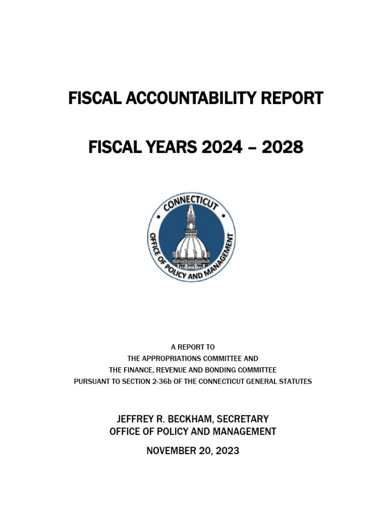Opm 2023 Fiscal Accountability Report Final | PDF | Budget | Government ...