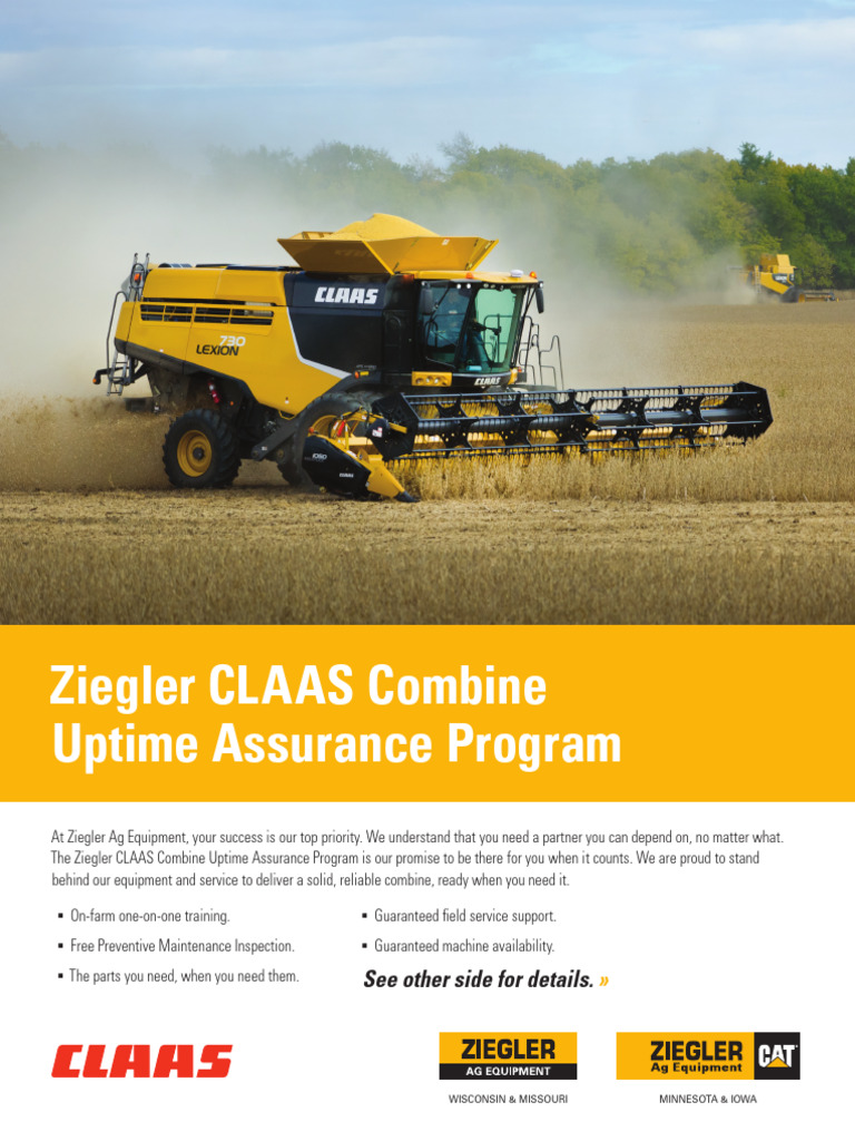 CLAAS-Uptime-Assurance-handout-printready_6.12.18-3 | PDF | Business