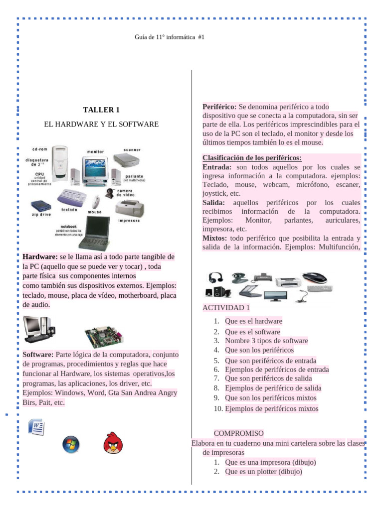 Software #2 | PDF | Periférico | Hardware de la computadora