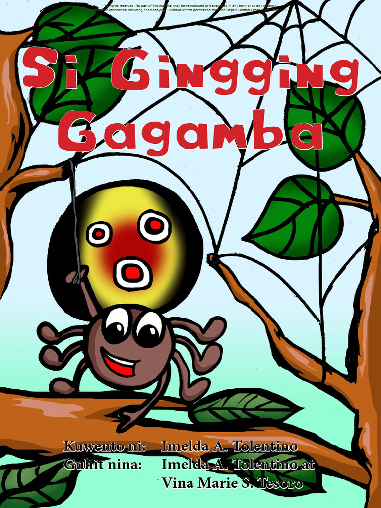 Si Gingging Gagamba | PDF | Vocabulary | Reading Comprehension