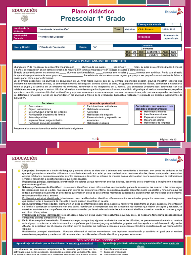 29 de Sept. Al 10 de Oct | PDF | Las emociones | Aprendizaje
