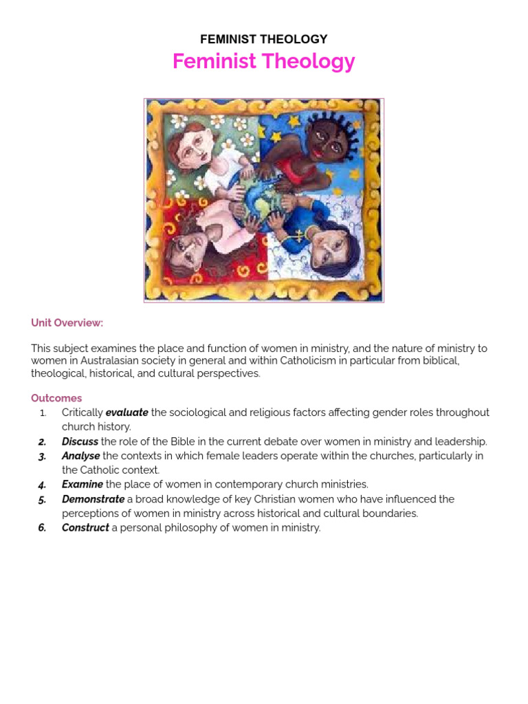 Feminist Theology | PDF | Feminism | Gender Studies