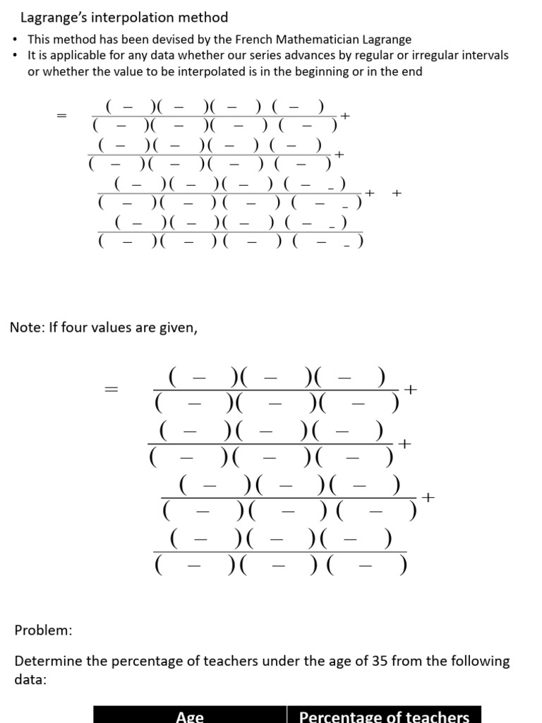 Lagrange's Method | PDF