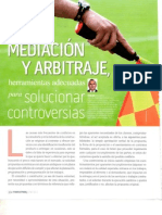 Mediacion y Arbitraje: Herramientas Adecuadas para Solucionar Controversias