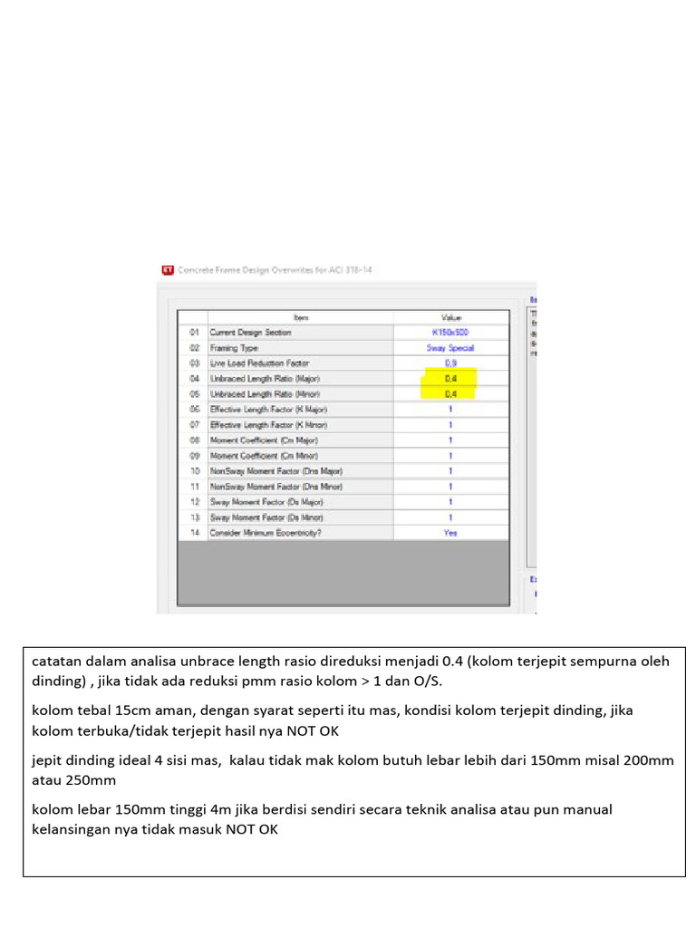 Tulangan Kolom | PDF