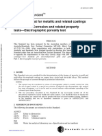 As 2331.3.6-2001 Methods of Test For Metallic and Related Coatings Corrosion and Related Property Tests - Ele
