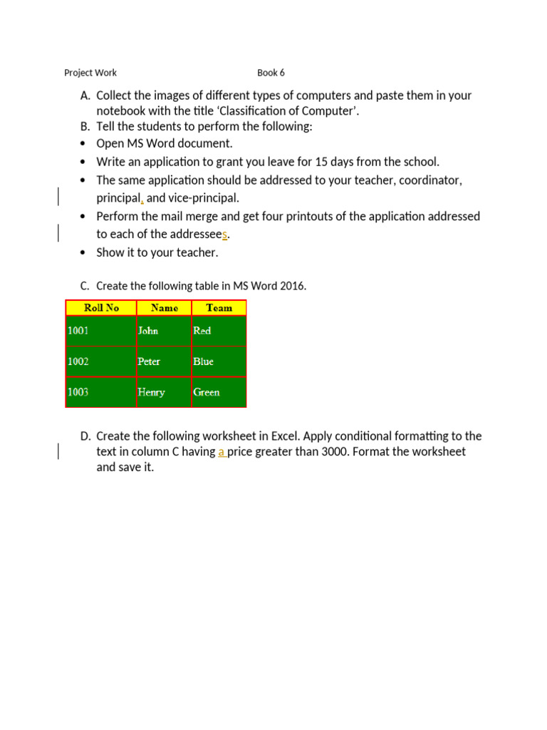 Project Work 4 | PDF