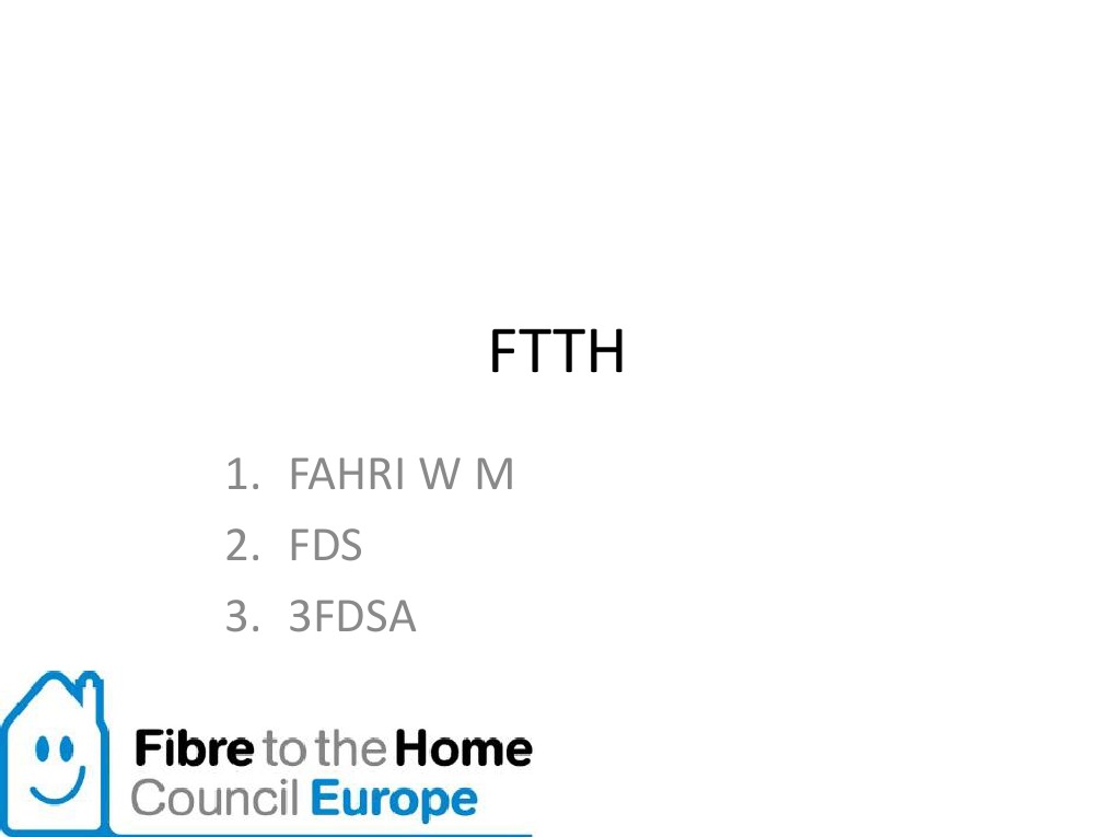 FTTH Network Planning Guide | PDF | Fiber To The X | Digital Technology