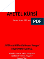 ÂYETEL KÜRSÎ