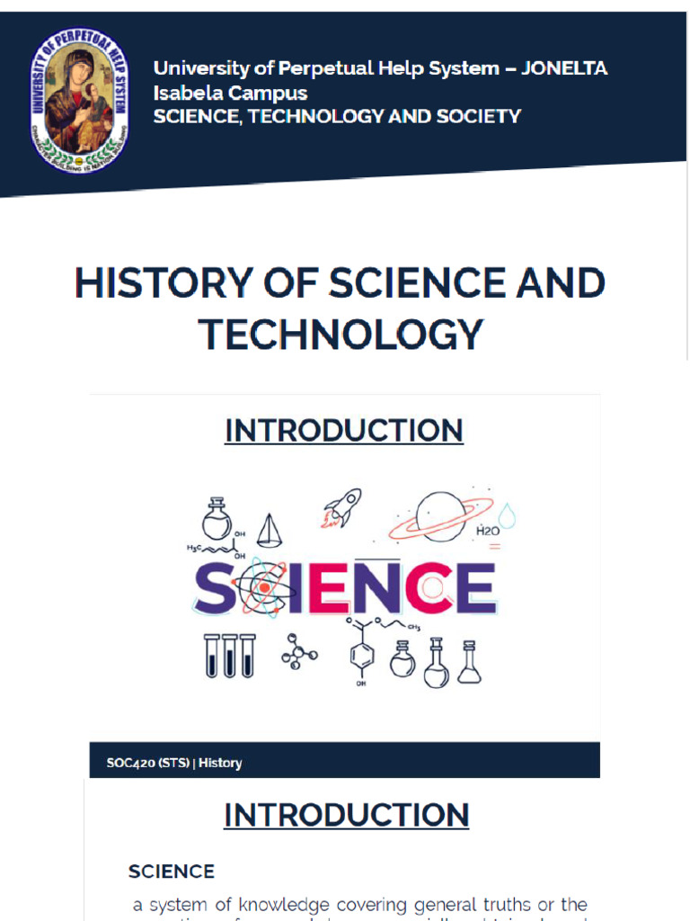 1 and 2. Final Copy of Historical Antecedents in the Course of Science ...