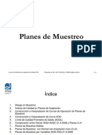 Planes de Muestreo 081610