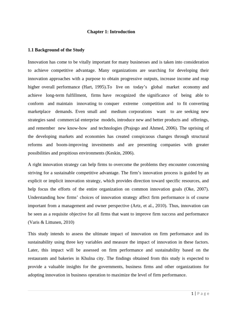 Research Body | PDF | Innovation | Survey Methodology