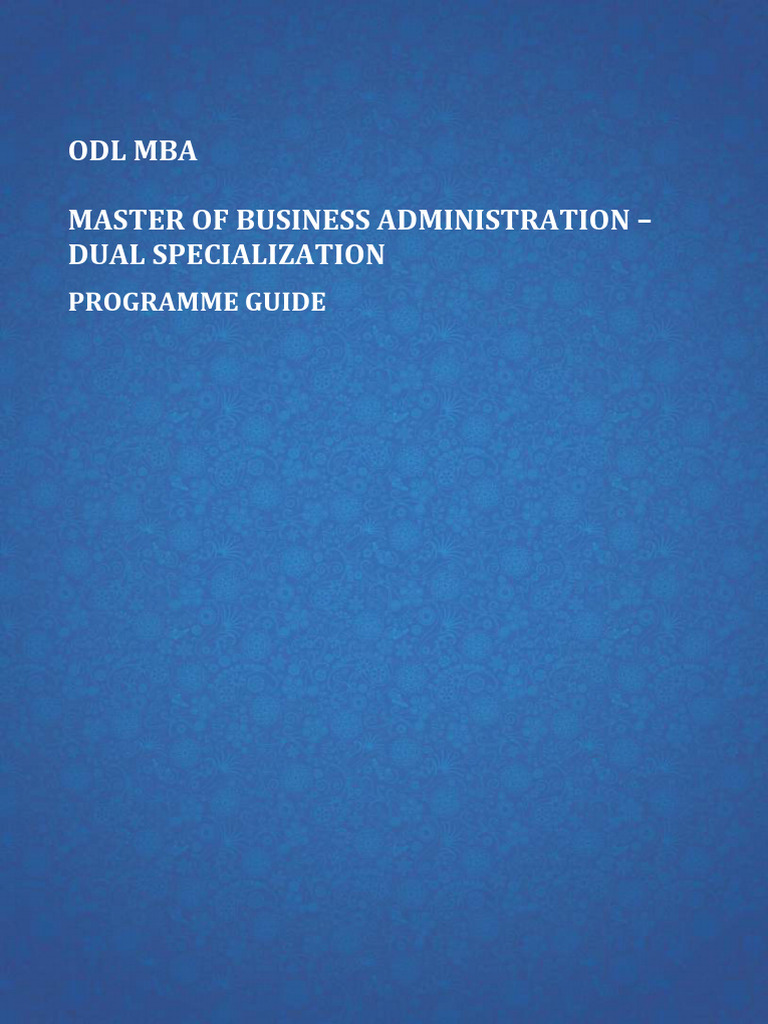 Master of Business Administration (1) | PDF | Capital Budgeting | Marketing