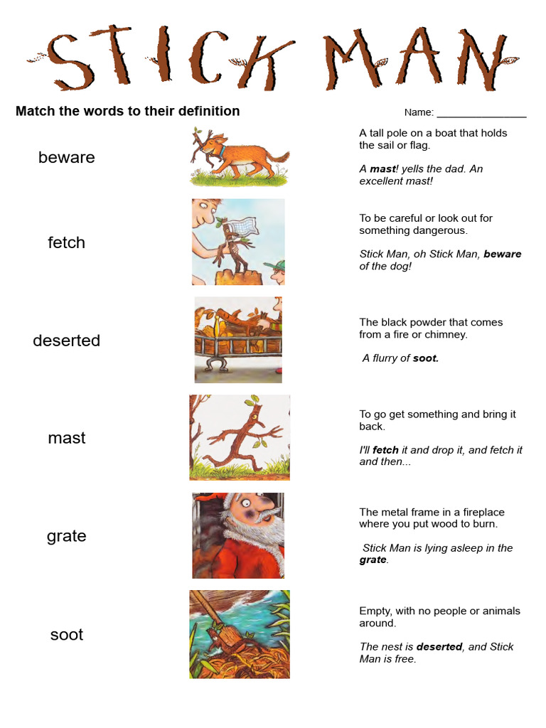 Stick Man - Google Docs | PDF