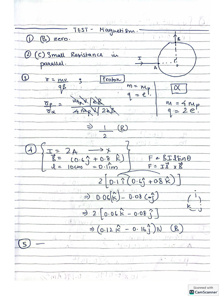 Physics Test 2 | PDF