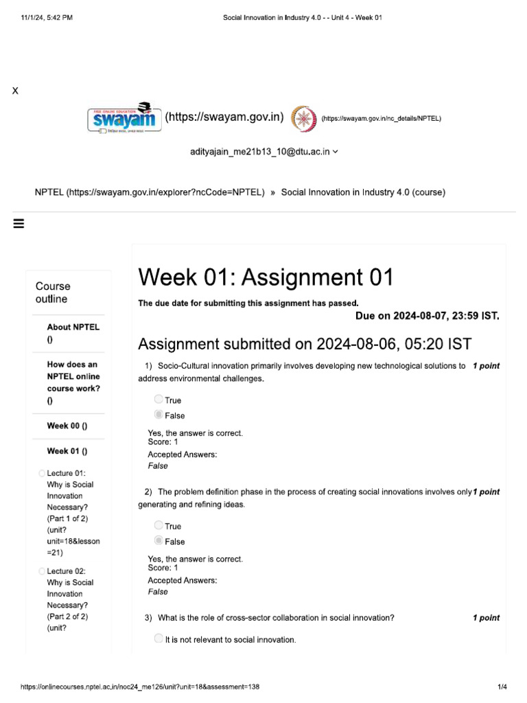 Week 1 | PDF
