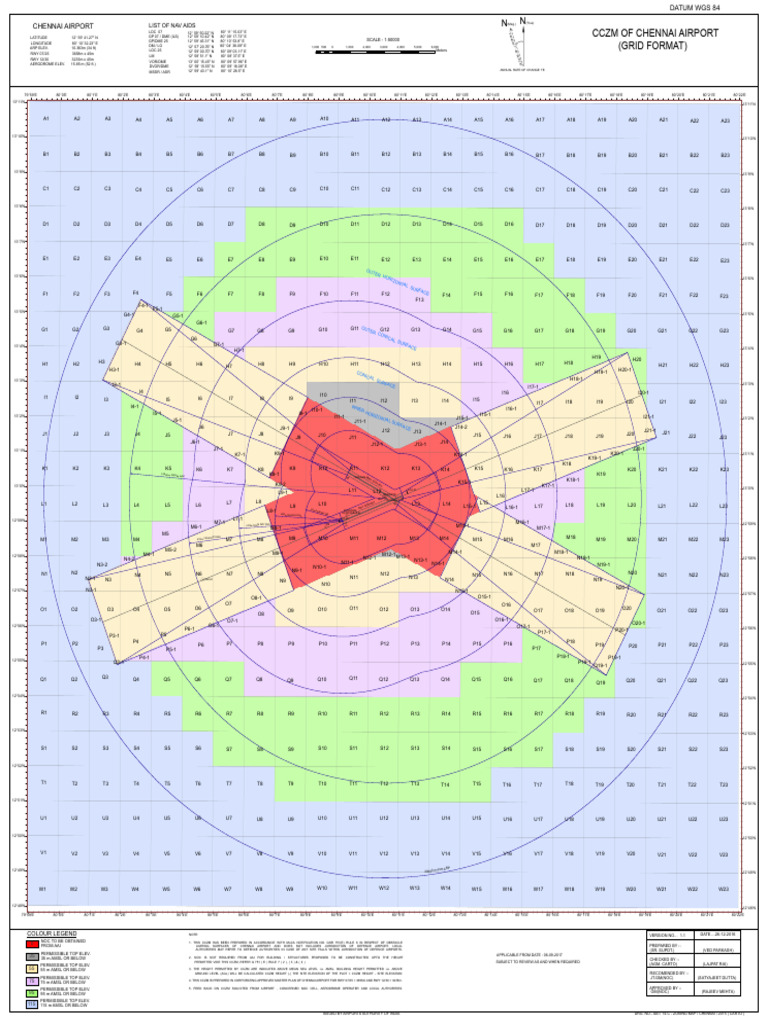 AAI NOC Zone Map With Grid | PDF | Chess | Chess Openings