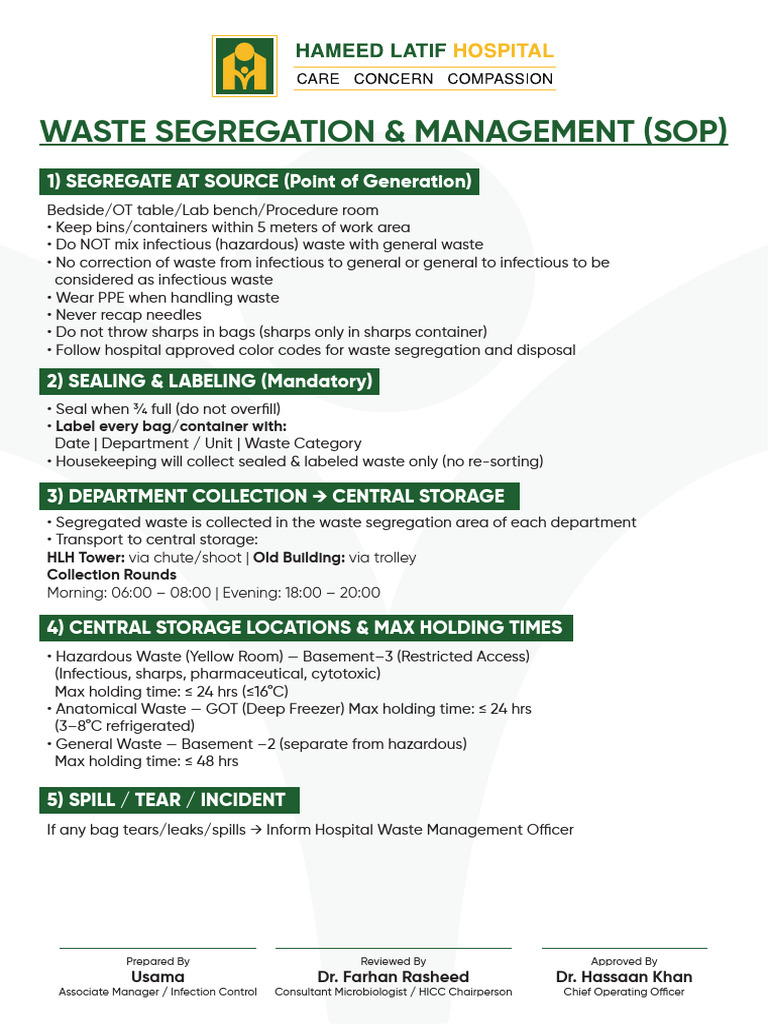 Waste Segregation & Management | PDF