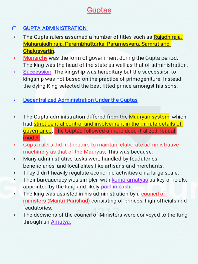 Gupta Empire | PDF