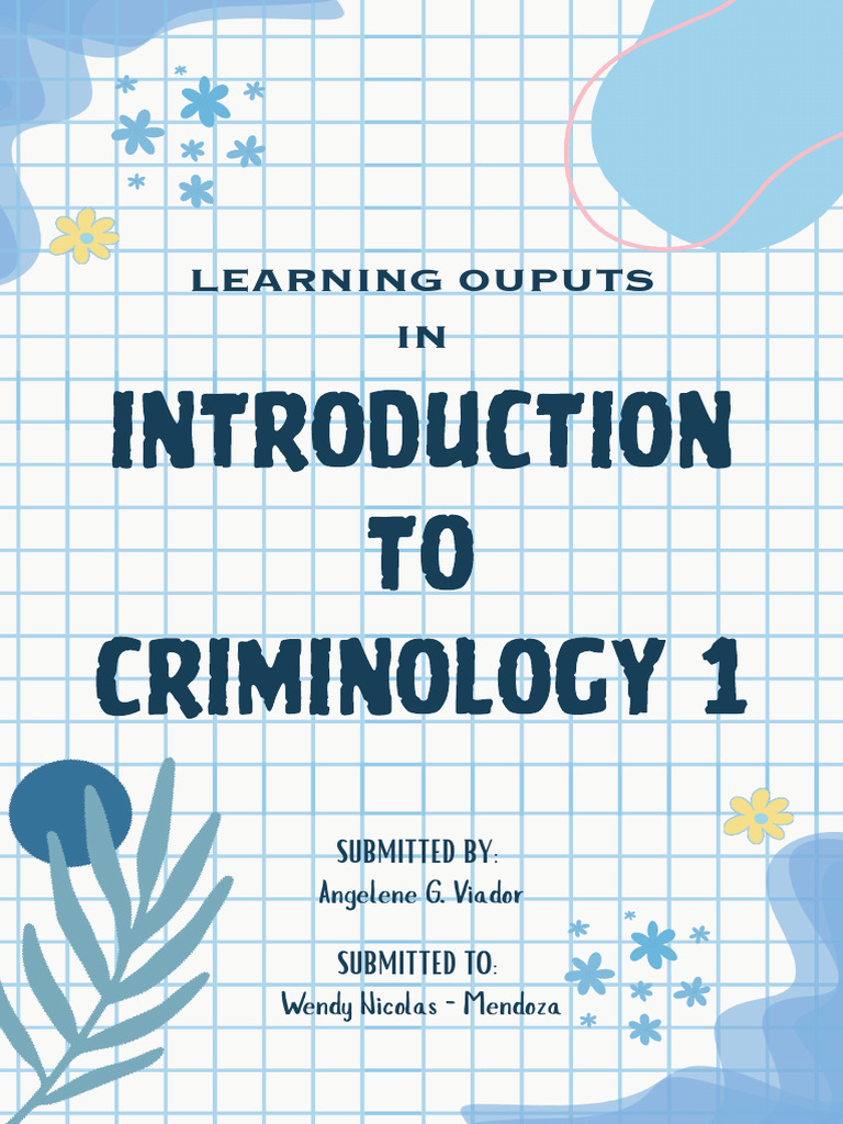Intro To Crim | PDF