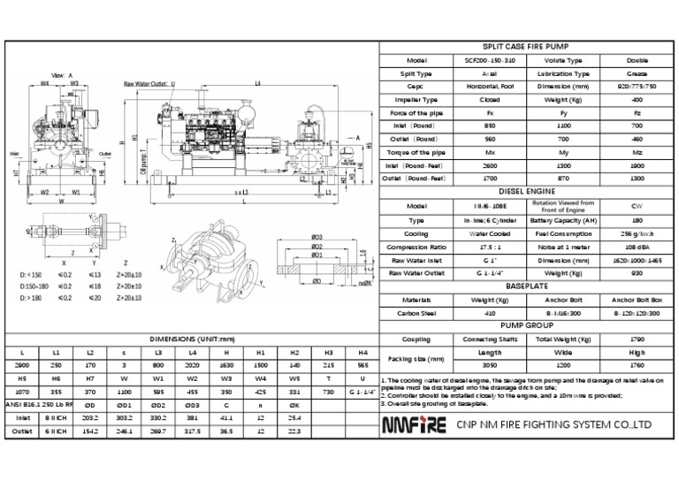 SCF200 150 310&NM6 108e | PDF | Engines | Diesel Engine