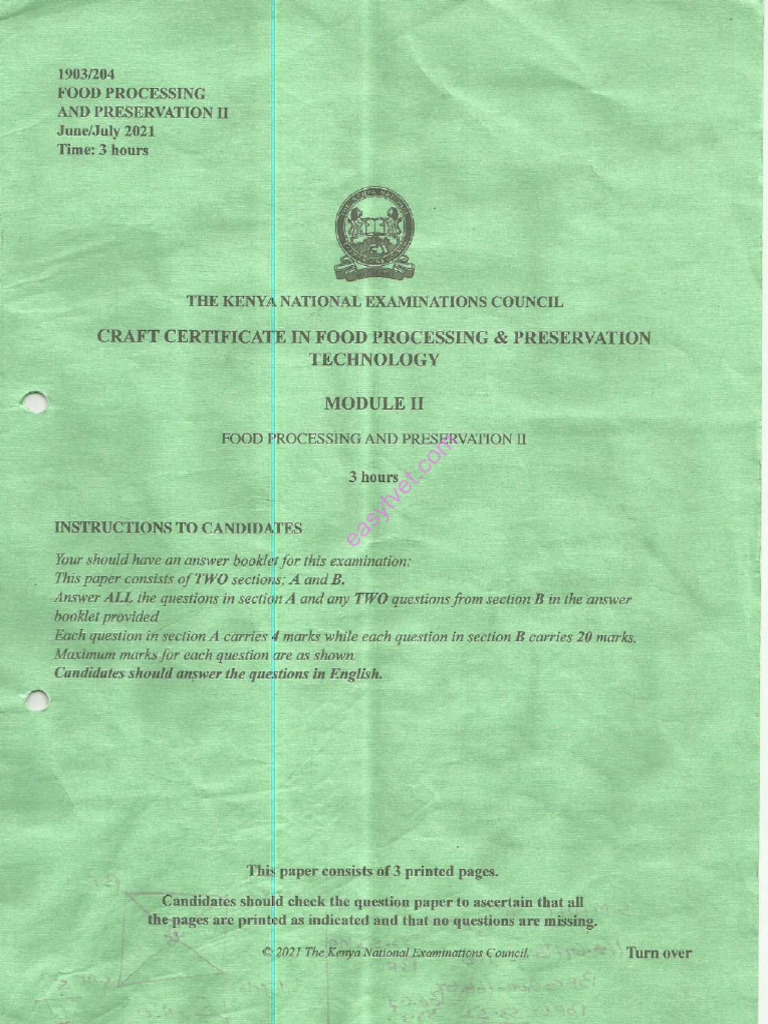 FPPII Past Paper | PDF