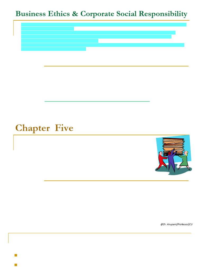 CSR and CSR Principles 2 | PDF | Social Contract | Corporate Social ...