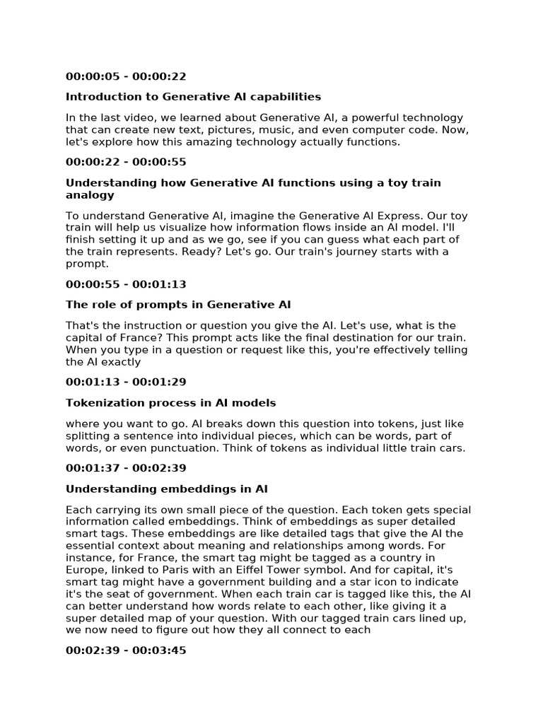 Generative AI_ How It Works - Transcripts | PDF | Artificial ...