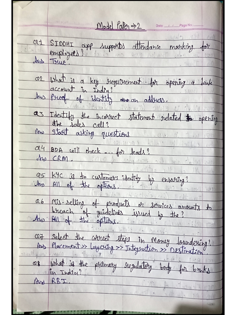 Model Paper 2.pdfmodel Paper 2 | PDF