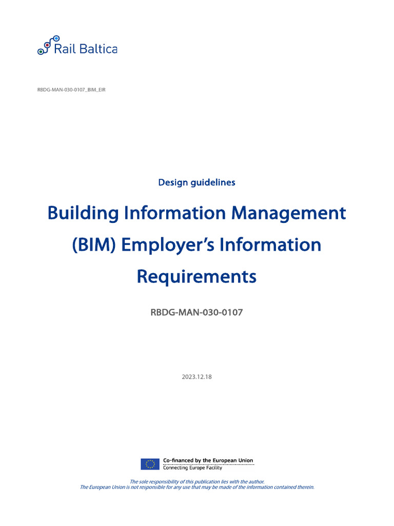 RBDG Man 030 0107 - Bim - Eir | PDF | Building Information Modeling ...