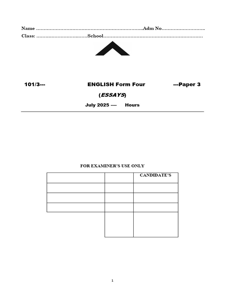 101 ENG PP3 Q | PDF