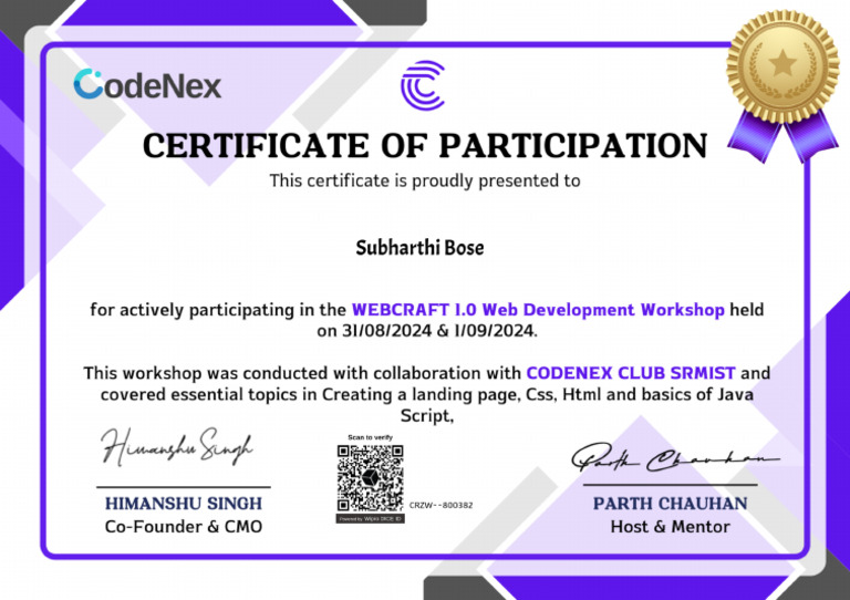 WEBCRAFT Web Development Workshop | PDF