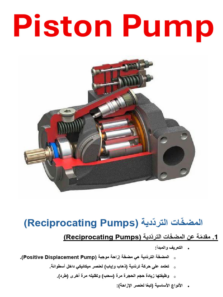 Piston Pump | PDF