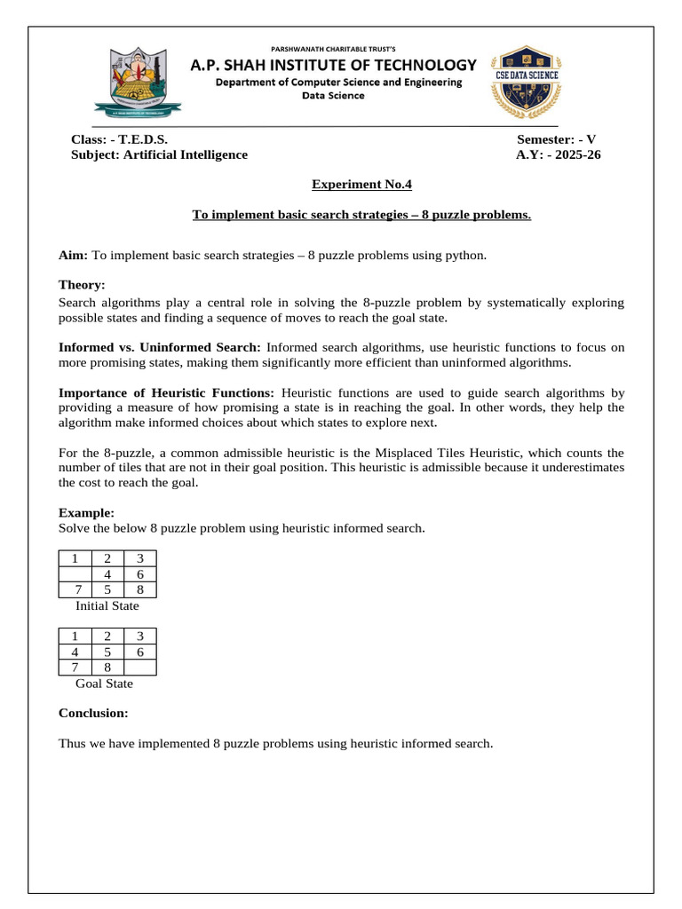 Exp 4 - 25 - 26 | PDF