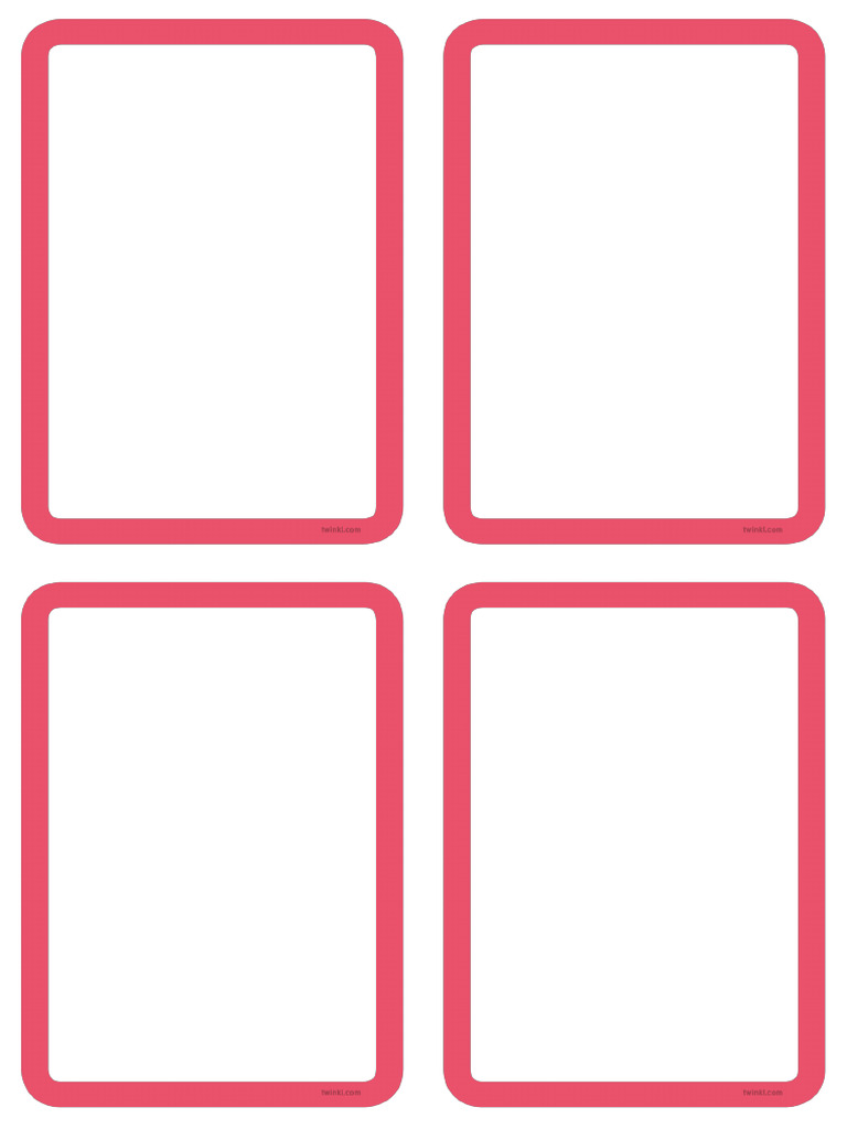 Card Templates | PDF