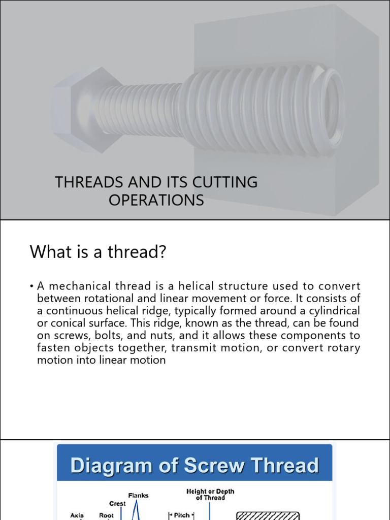Threads | PDF