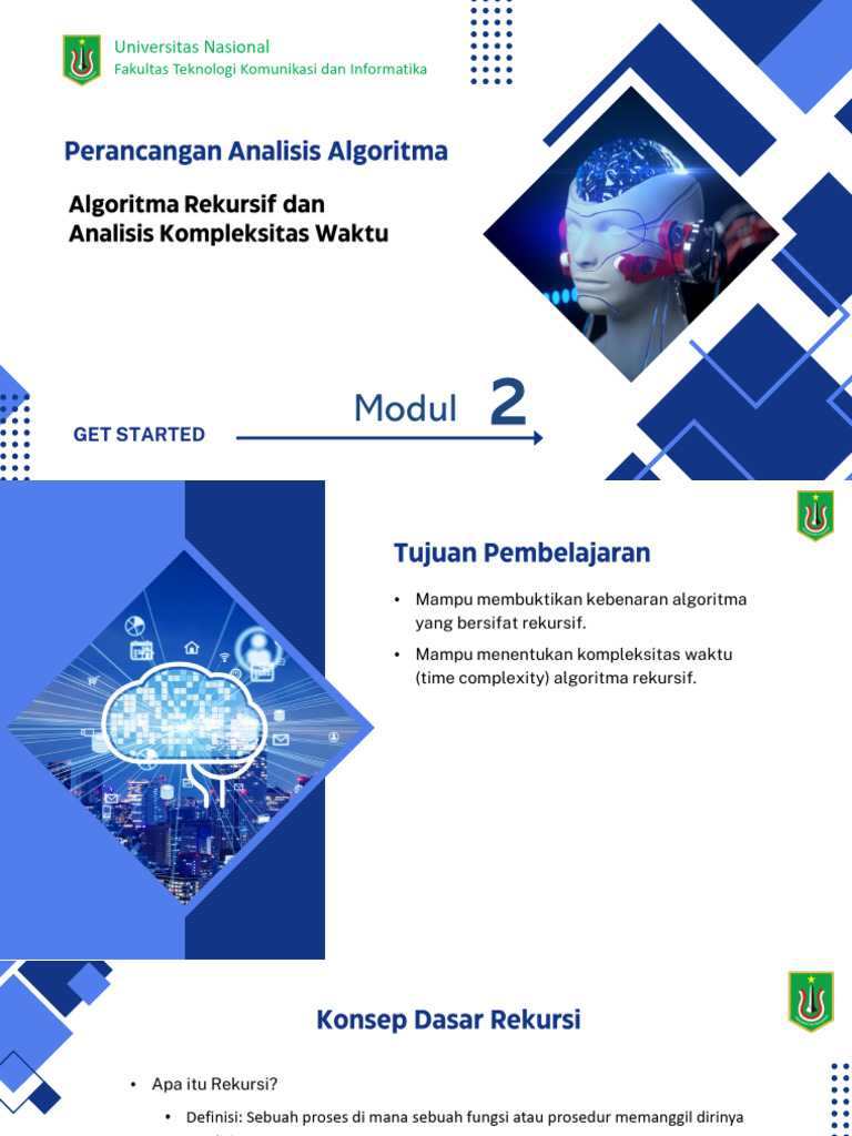 Algoritma Rekursif | PDF
