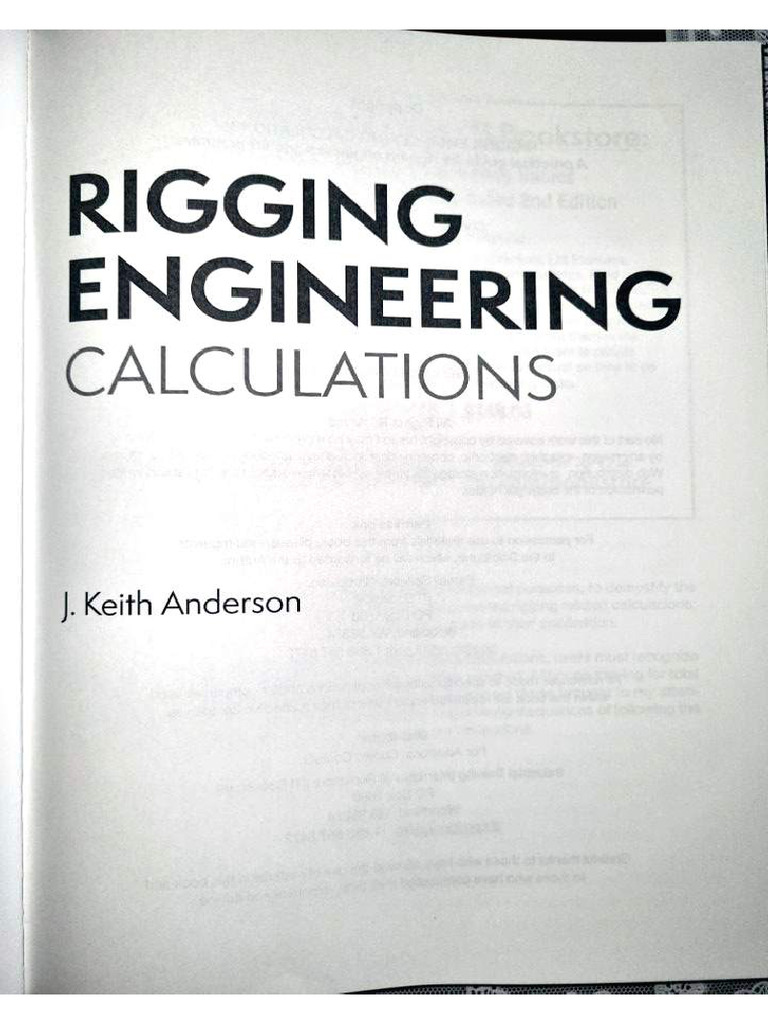 Rigging Engineering Calculations | PDF