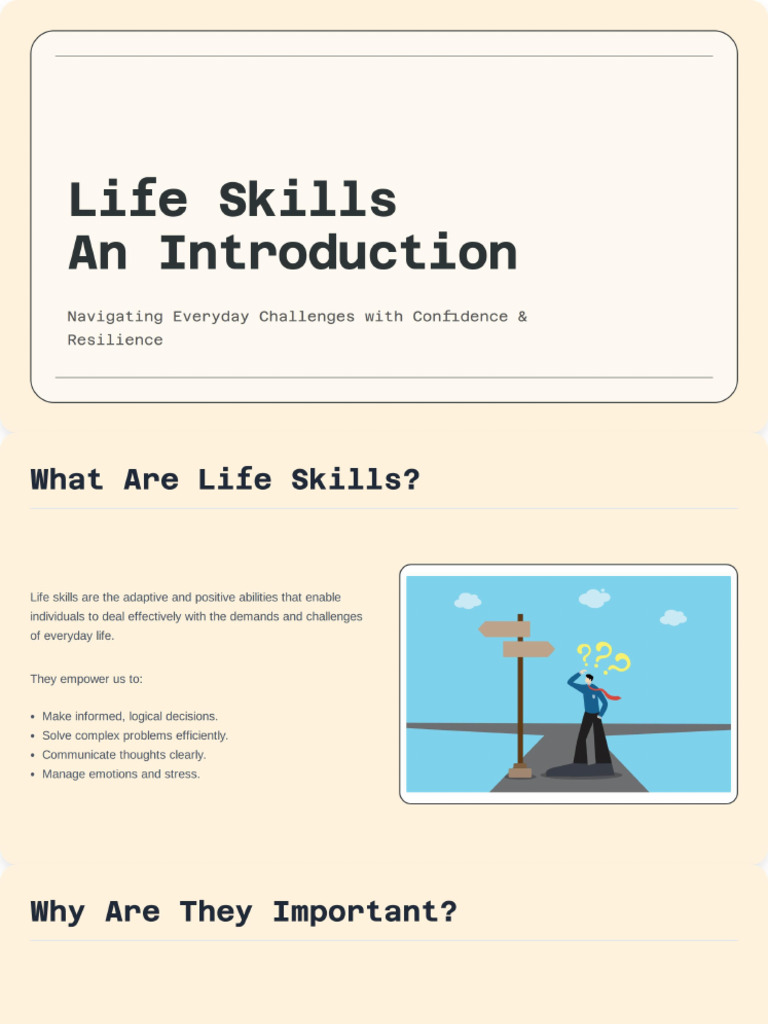 Life Skills | PDF