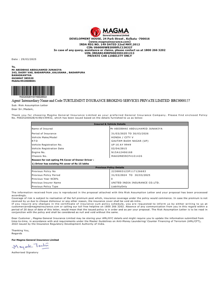 Document 2 | PDF | Insurance | Business Law