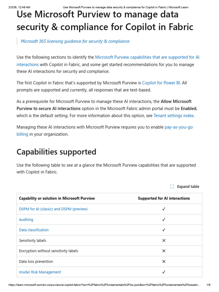 Use Microsoft Purview To Manage Data Security & Compliance For Copilot ...