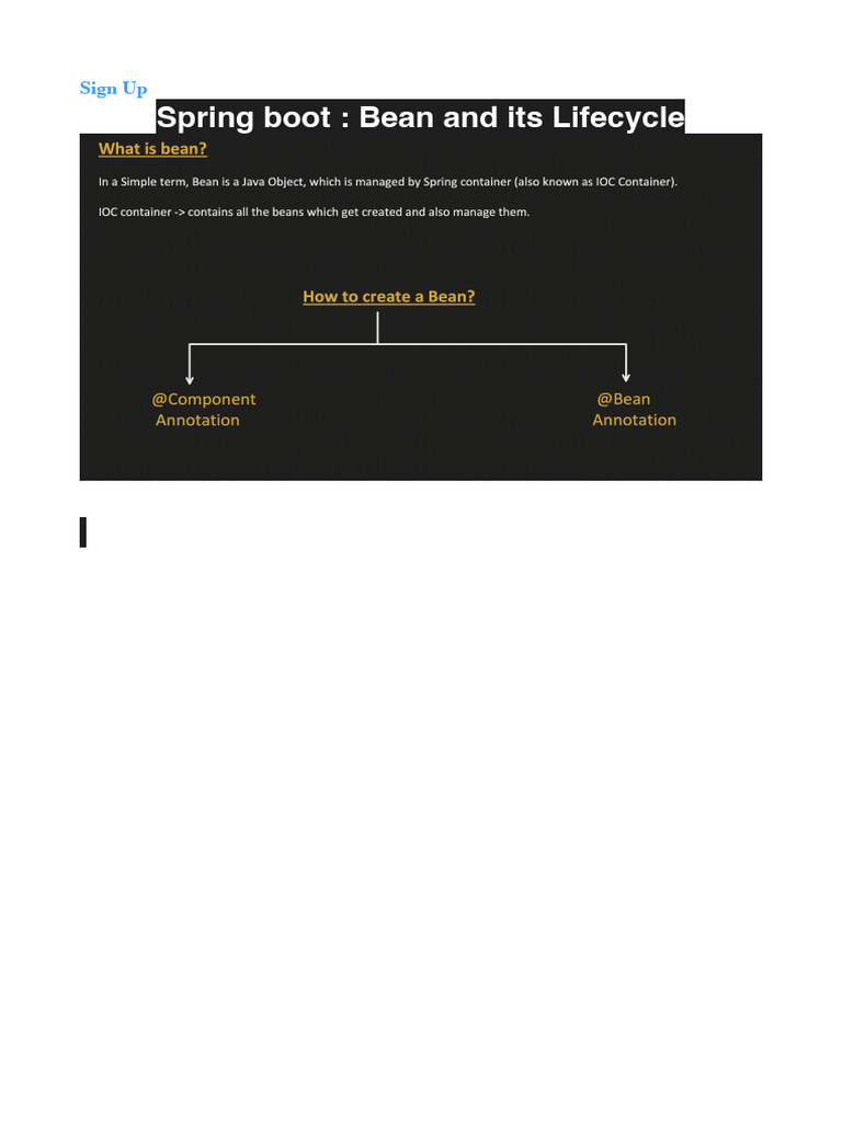 5.beans and LifeCycle | PDF