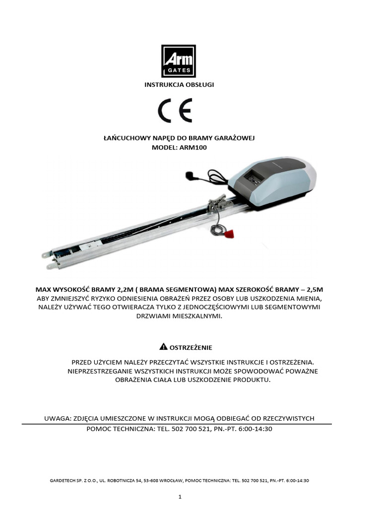 Otio Naped ARM100 | PDF