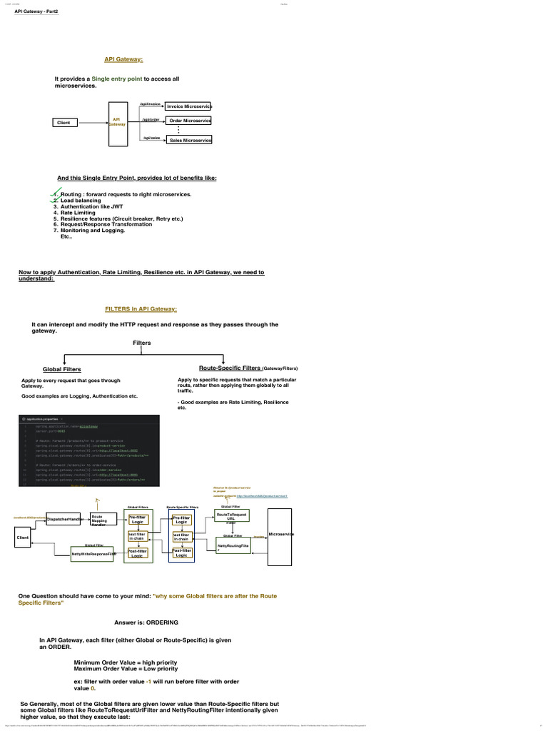API Gateway Part-2 SpringBoot Microservices | PDF | Software ...