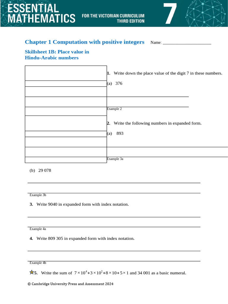 EMVIC7 4e Skillsheet-1B | PDF