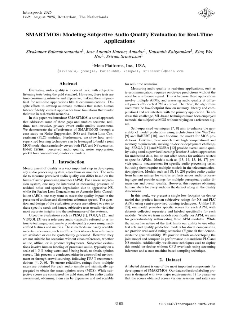 Balasubramanian25 Interspeech | PDF | Computing